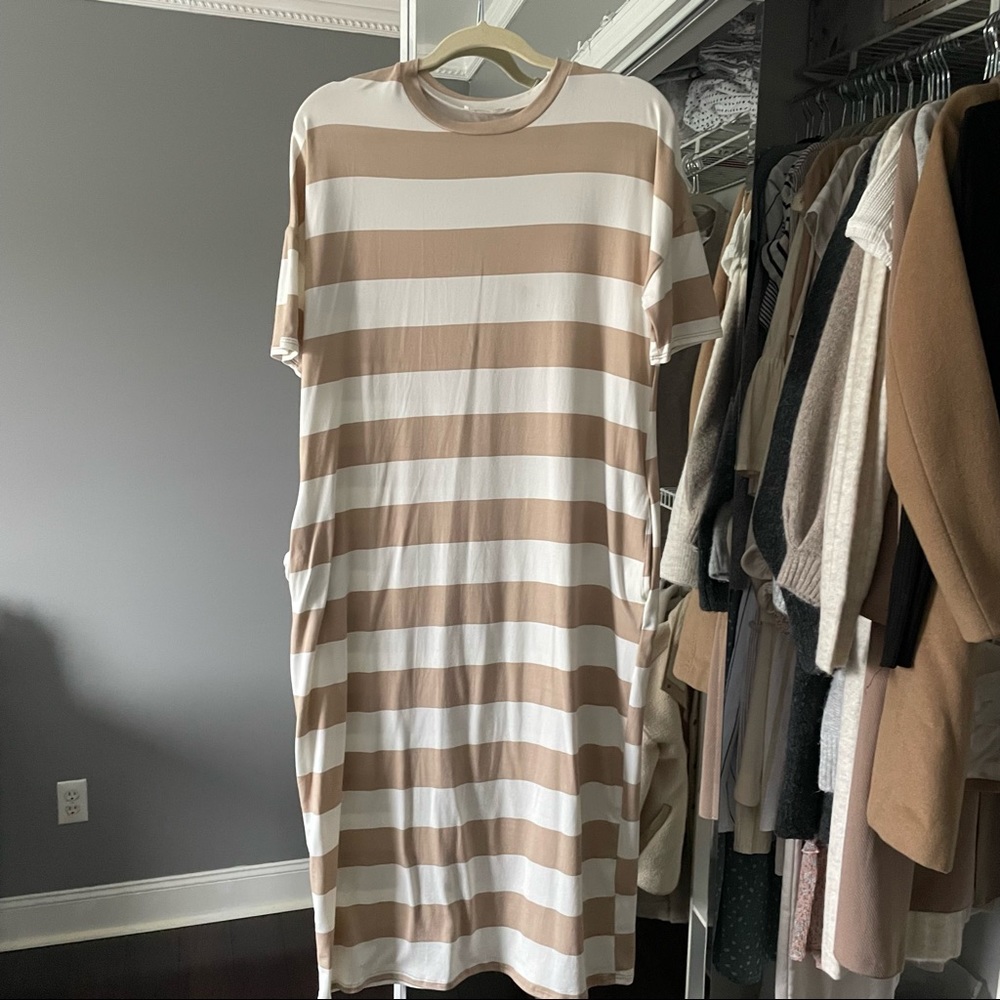 Bombom striped dress